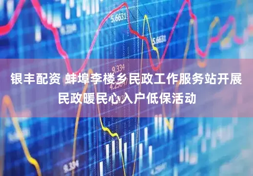 银丰配资 蚌埠李楼乡民政工作服务站开展民政暖民心入户低保活动